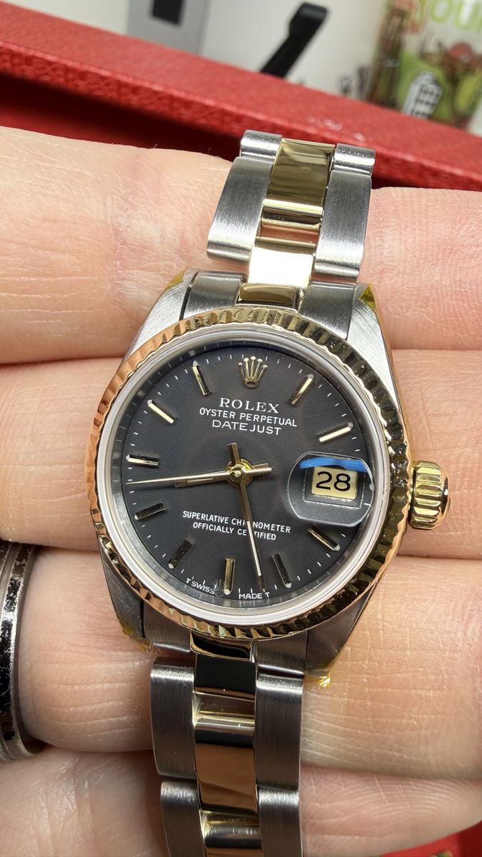 Rolex 69173 Two Tone Automatic Ladies Watch 1984