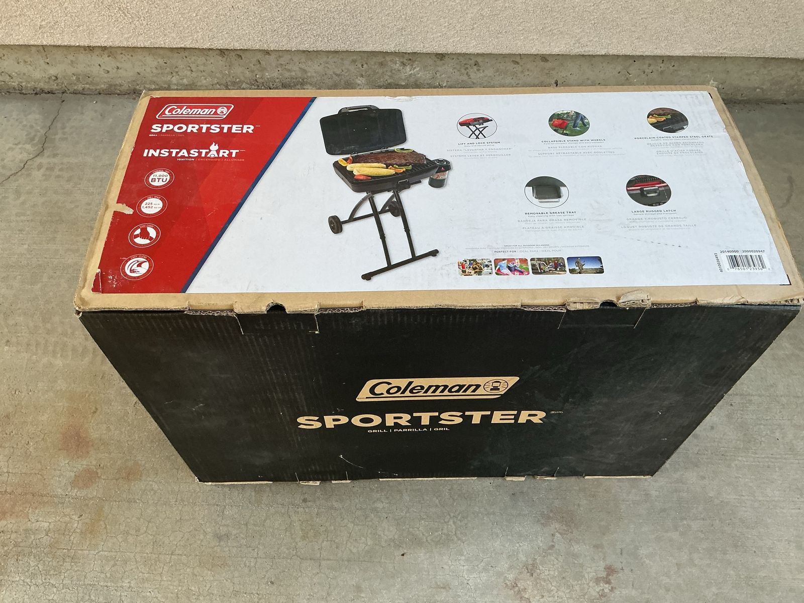 Coleman sportster grill