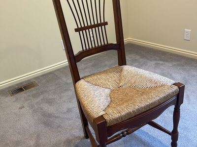 Vintage Wooden Dining Chair Seat