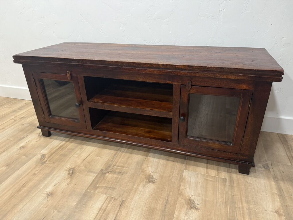 Solid Wood Entertainment Center