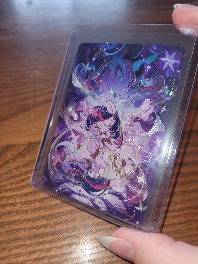 TWILIGHT SPARKLE 
highly sought-after Secret Rare (SC) trading card from the Kayou My Little Pony "Friendship is Eternal" Moon11
