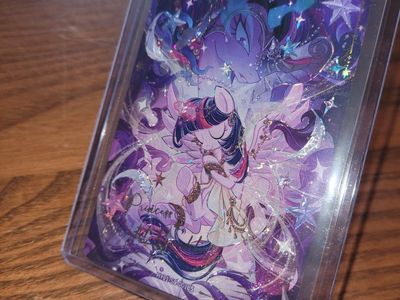 TWILIGHT SPARKLE
highly sought-after Secret Rare (SC) trading card from the Kayou My Little Pony "Friendship is Eternal" Moon11