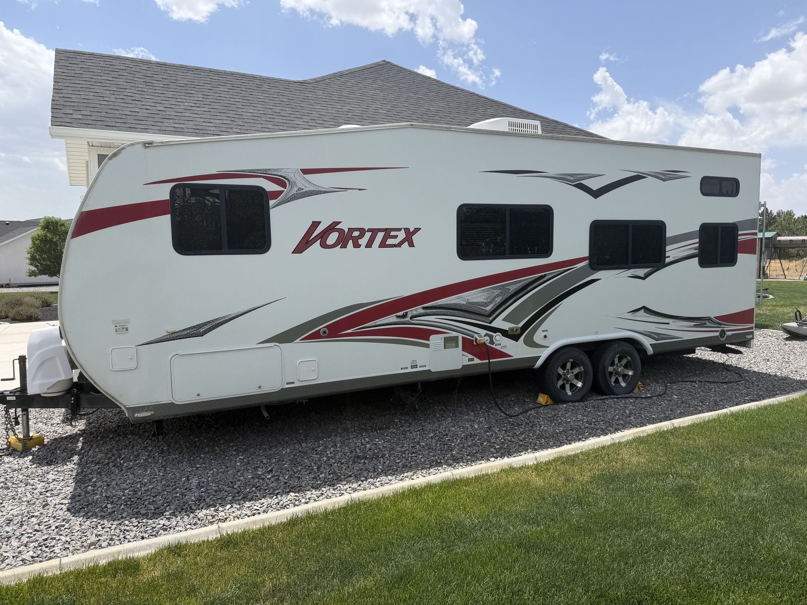 2012 Vortex 240FS Toy Hauler $12,000