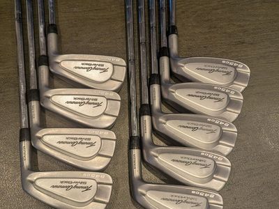 Tommy Armour 845cs irons 3,4,5,6,7,8,9,P,S stiff True Temper shafts