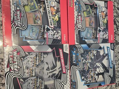 Pokemon black bolt White flare cards