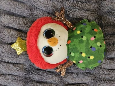 Teenie Boo Garland Christmas Tree Snowman