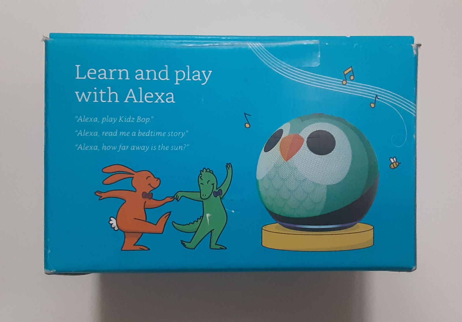 New Amazon Echo Dot Kids - Designed For Kids To Learn And Play With Alexa - Owl