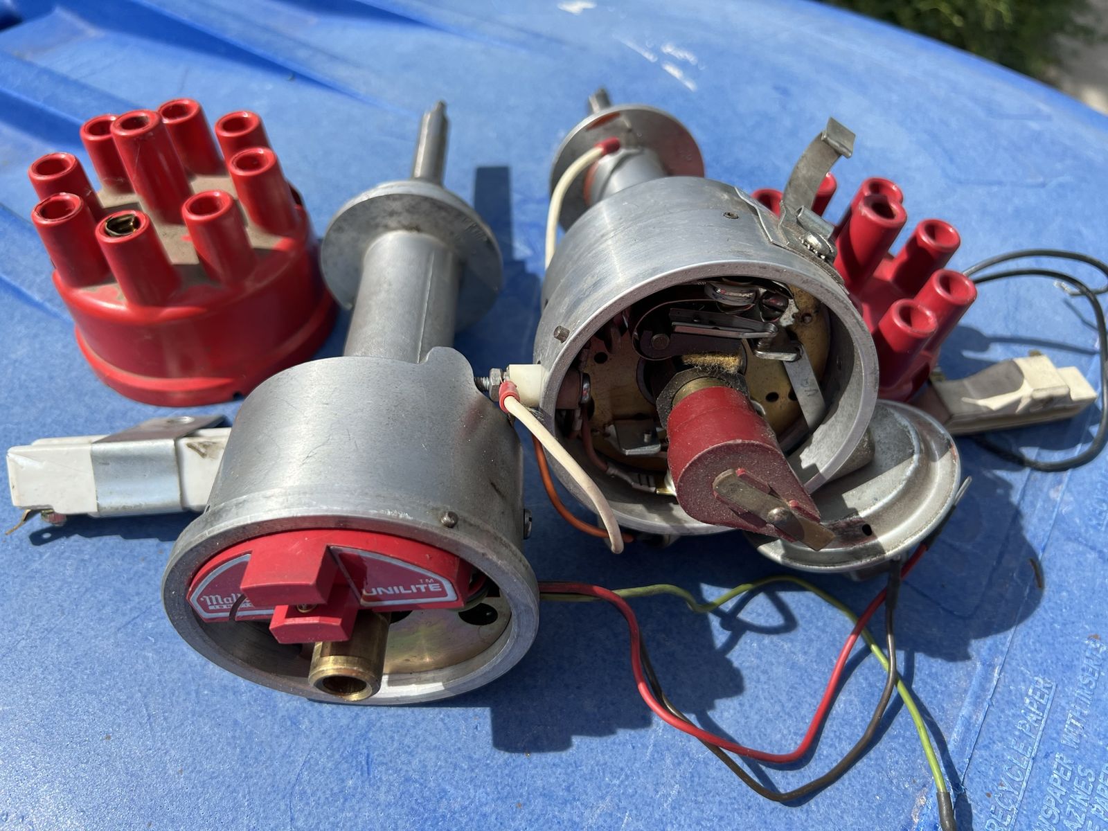 Mallory Unilite Distributor and Ignition Parts Lot 440