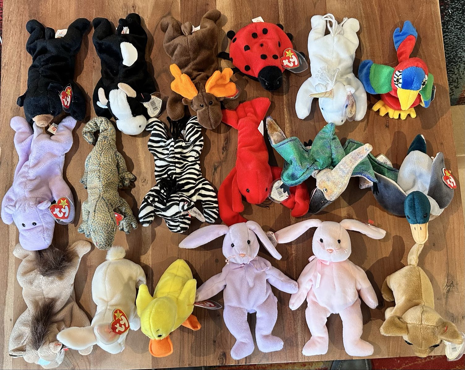 Huge TY Beanie Baby Lot w/ Vintage Tags