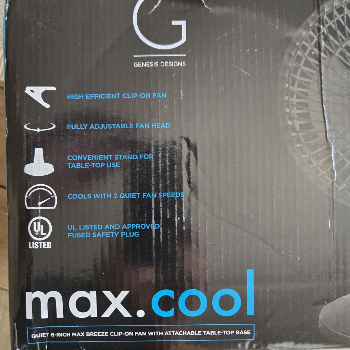 Max Breeze Clip Fan.