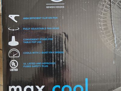 Max Breeze Clip Fan.