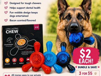 Your Pup’s New Favorite Toy — And It Helps Rescue Dogs Too! ️