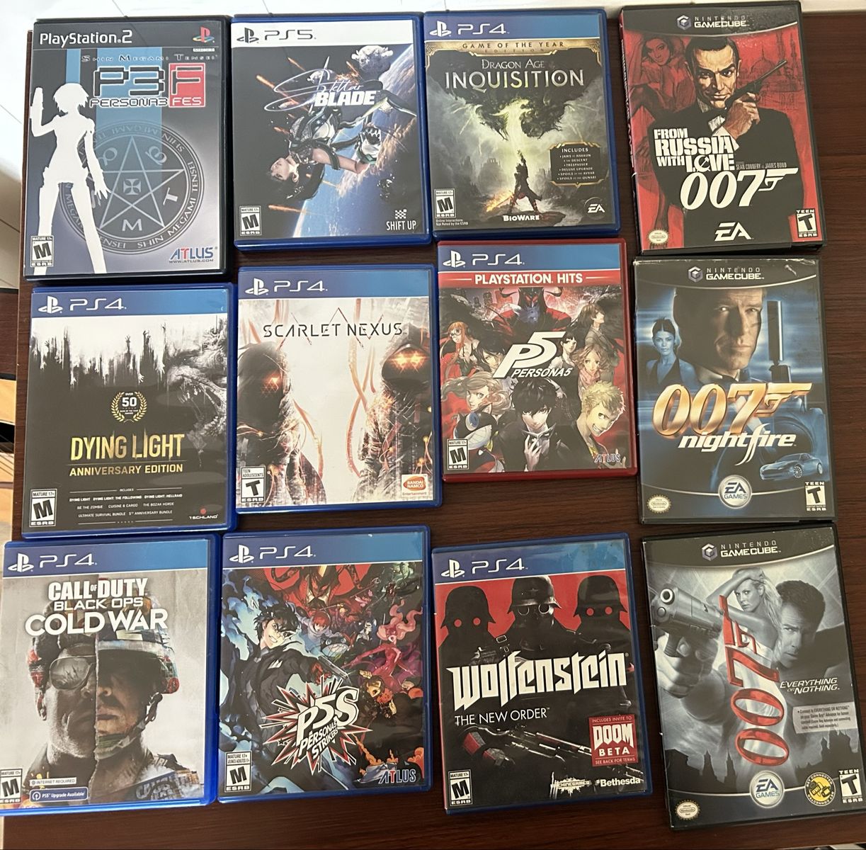 Gamecube, 360, Playstation, and other games