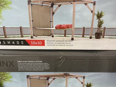 10x10 sunshade cover