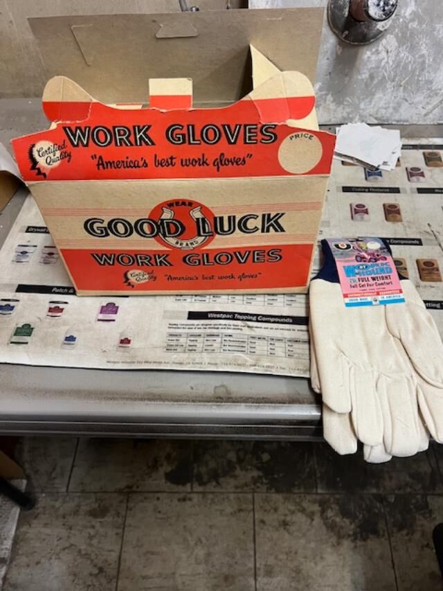 Vintage workgloves