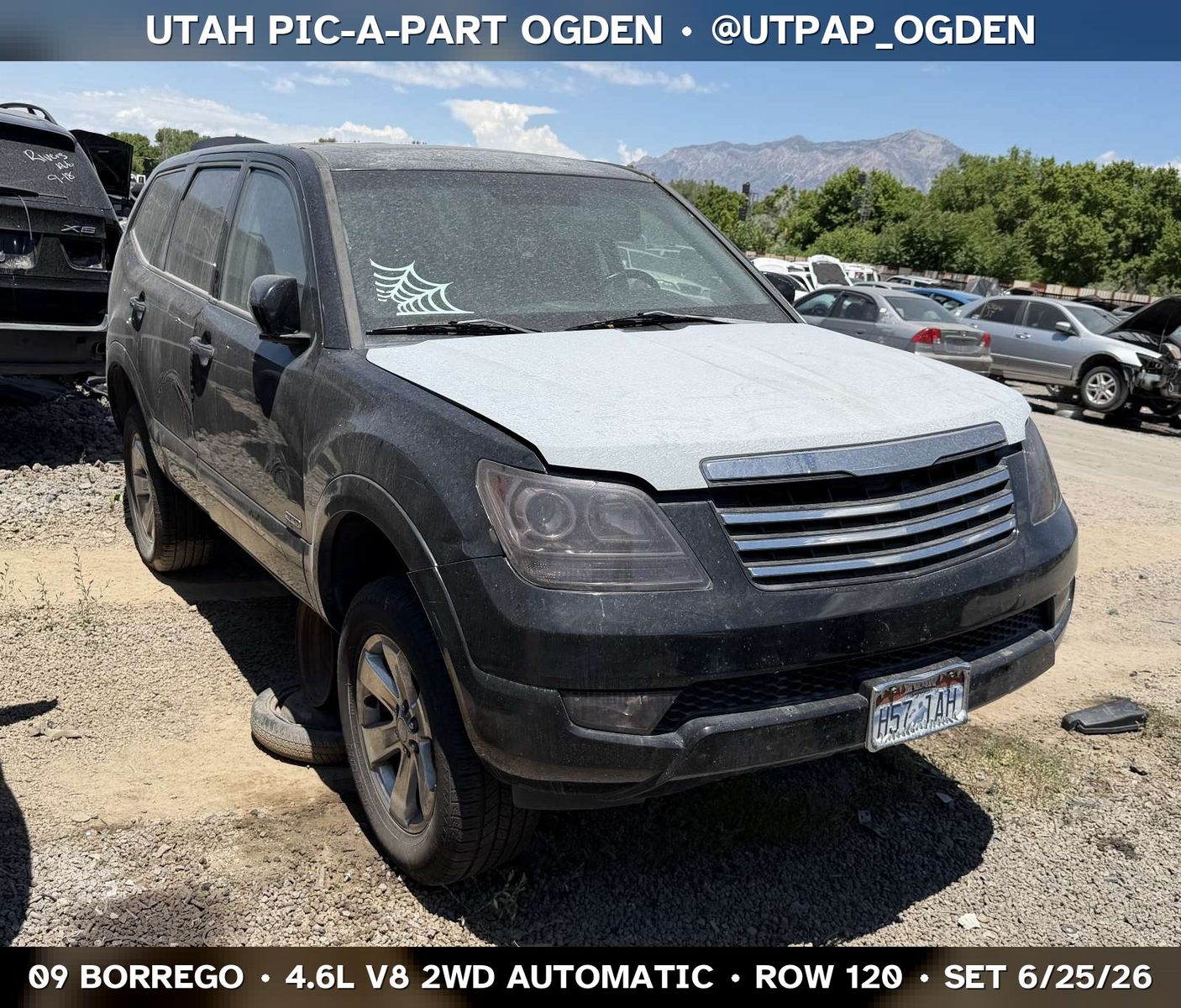 2009 Kia Borrego Parts - UTPAP Ogden
