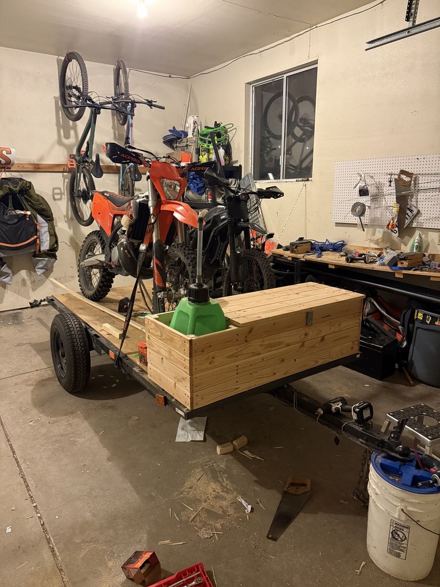 Utility/dirtbike trailer