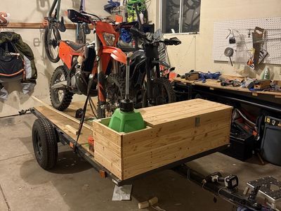 Utility/dirtbike trailer