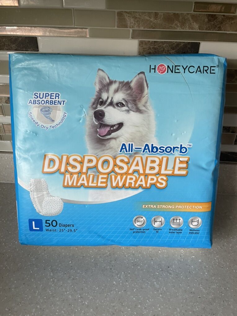Disposable Large Male Wraps