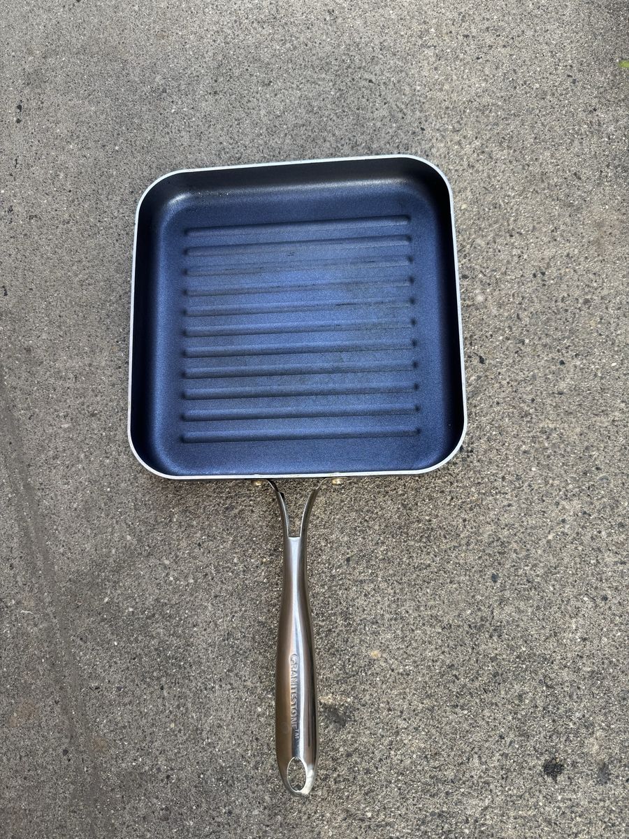Granitestone 10.5" Nonstick Square Grill pan