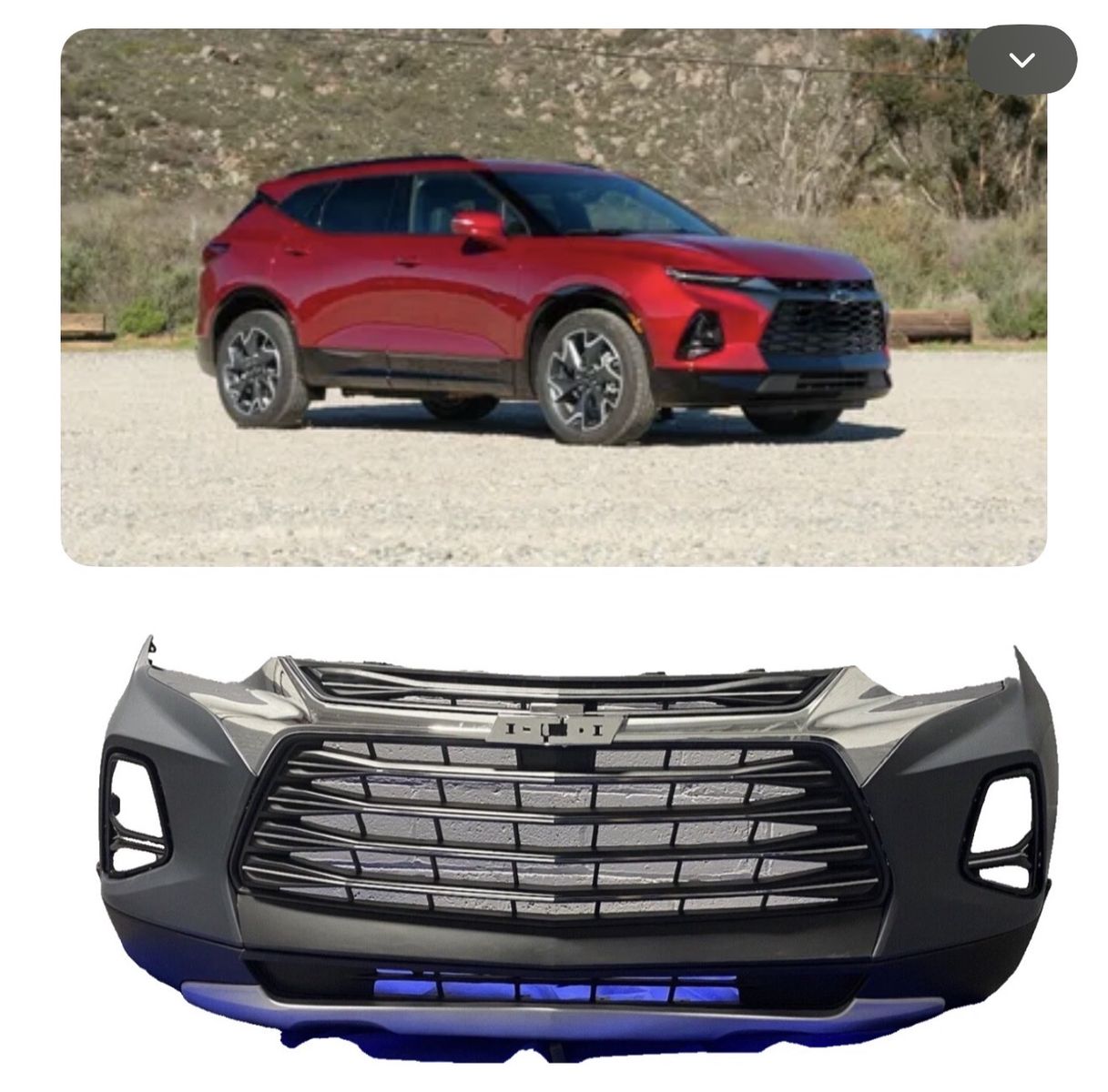 2019-2022 Chevrolet Blazer Front Bumper Assembly - New Condition