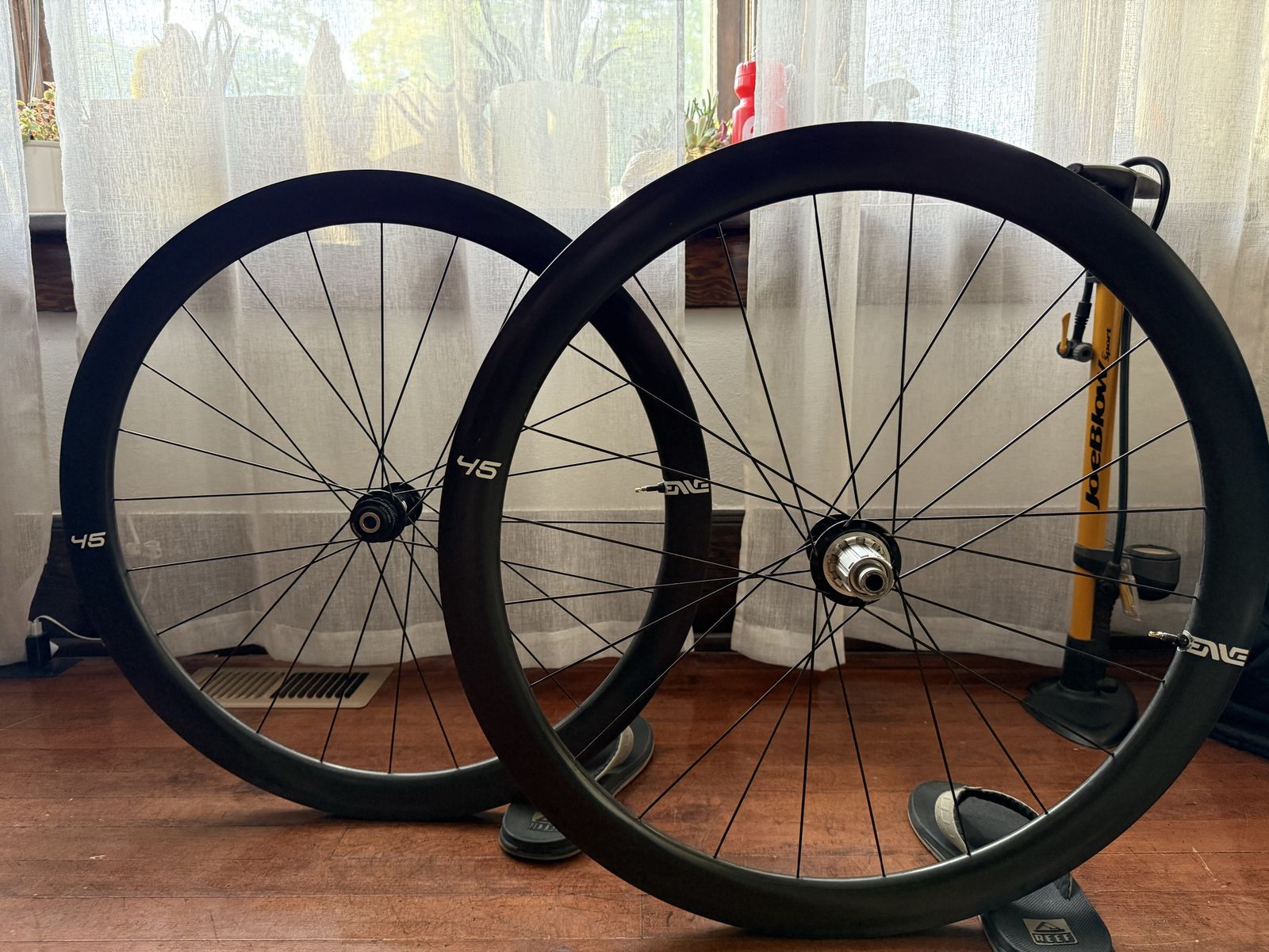 ENVE 45 Carbon Road Bike Wheels - Industry Nine Hubs - Excellent Condition