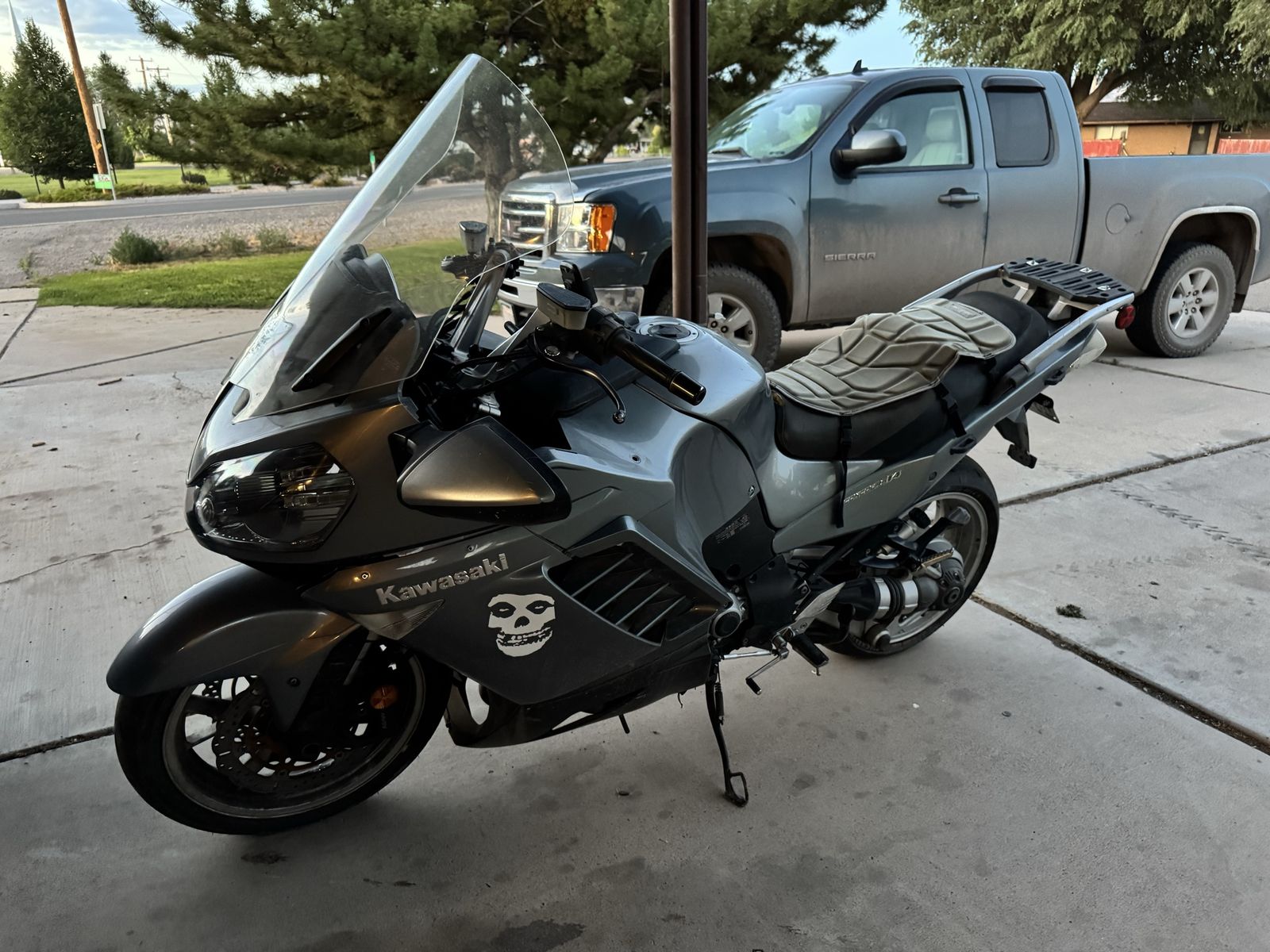 2008 Kawasaki Concours 14 Grey Sport Touring  for 4x4