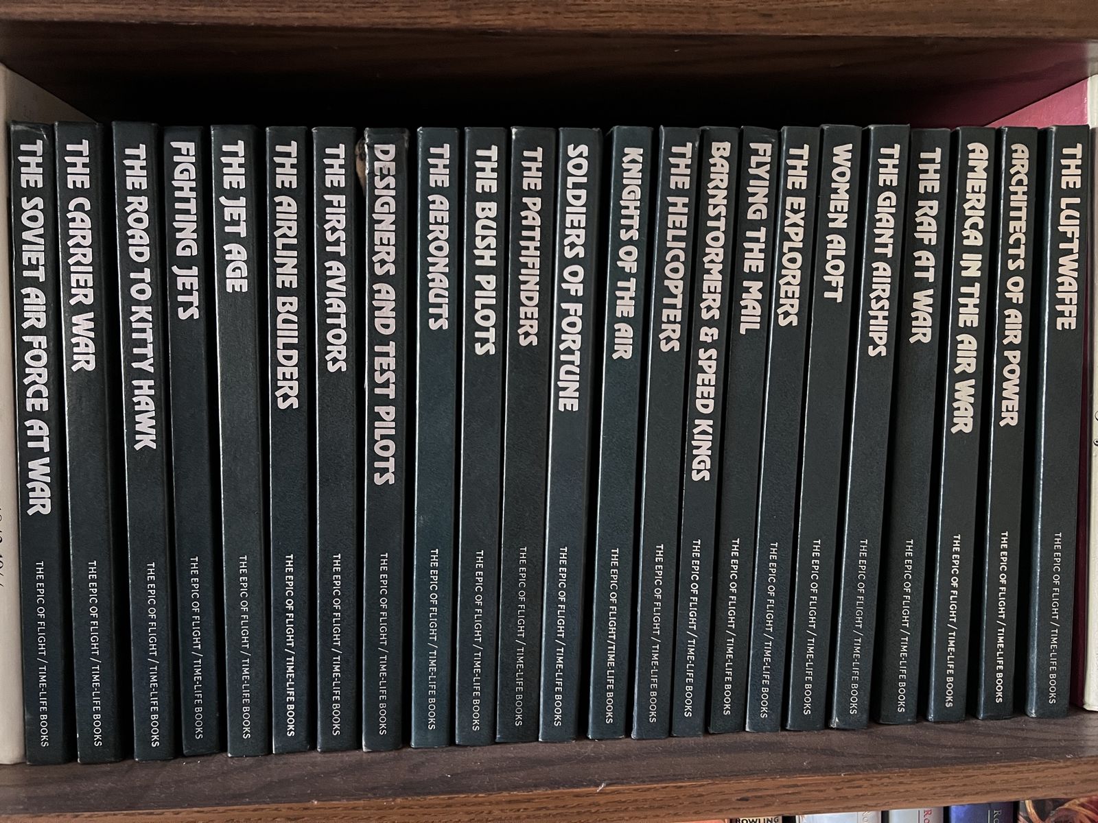 Time-Life Books The Epic of Flight Series (23 Books) - Aviation History Collection