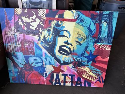 Marilyn Monroe Pop Art Canvas 30x40