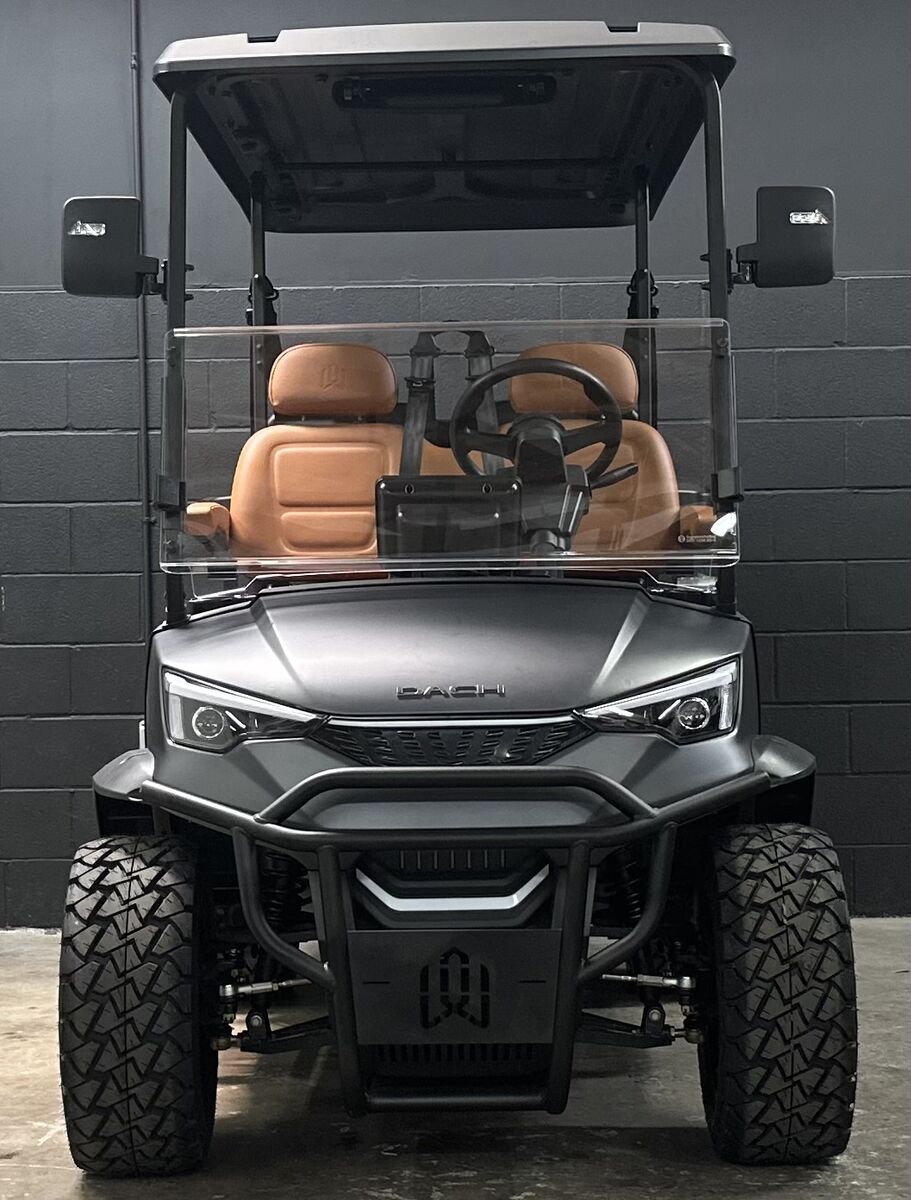 Solar Powered Lithium Golf Cart! The Falcon 2+2 W/Apple Carplay!