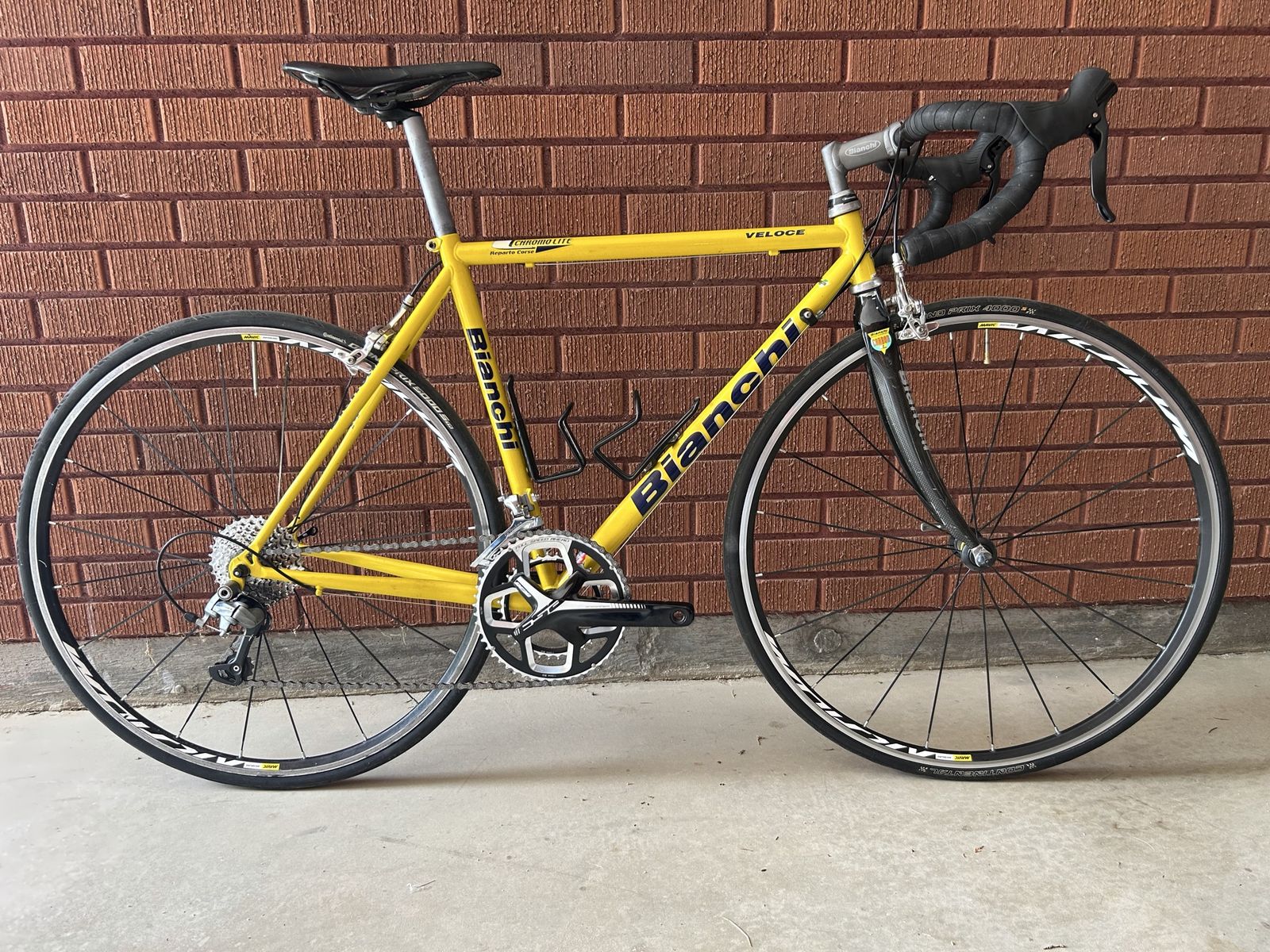 Bianchi Veloce Chromoly Lite Road Bike Yellow