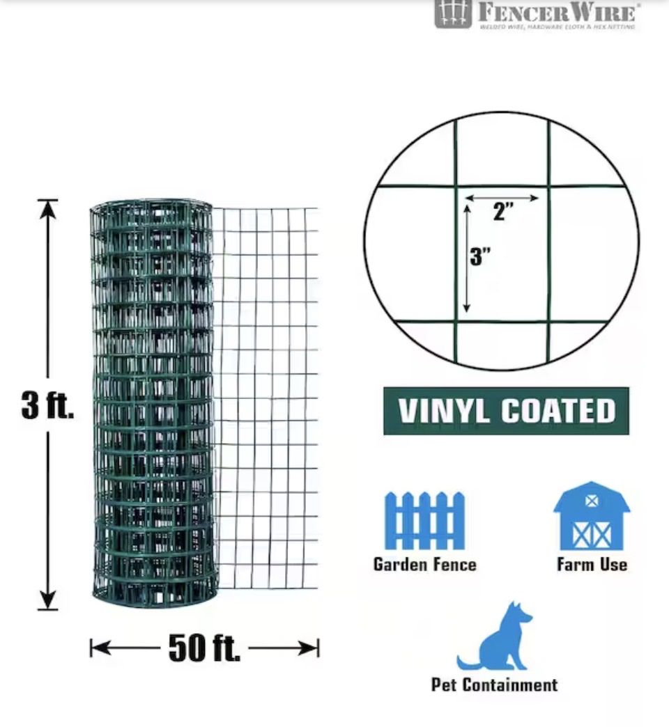 Fence Wire Mesh Vinyl Coated