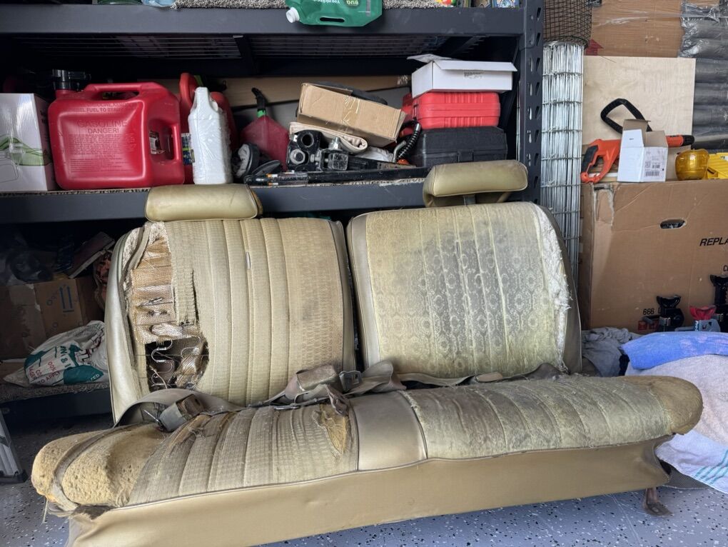 Bench Seat Chevelle El camino