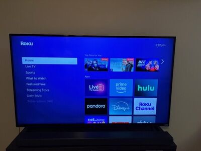 Vizio TV with samsung soundbar and subwoofer
