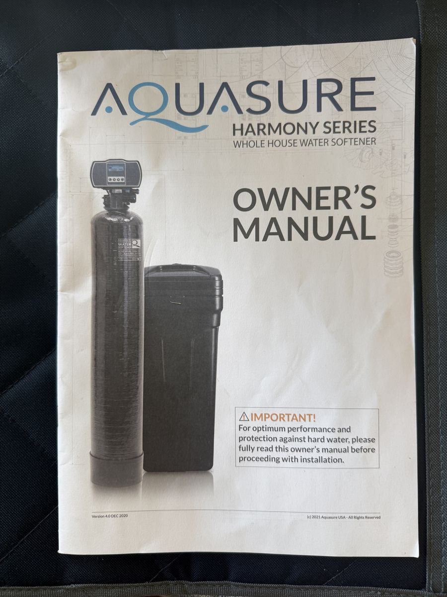 Aquasure Soft Water system
