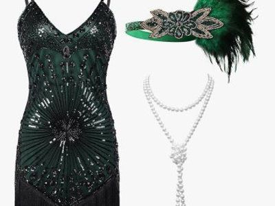 New in Box! Woman's 1920 Flapper Dress Costume XL