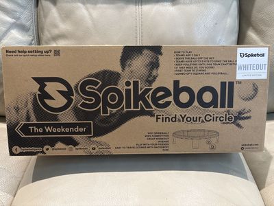 Spikeball The Weekender Whiteout Limited Edition Game Set - Brand New in Box
