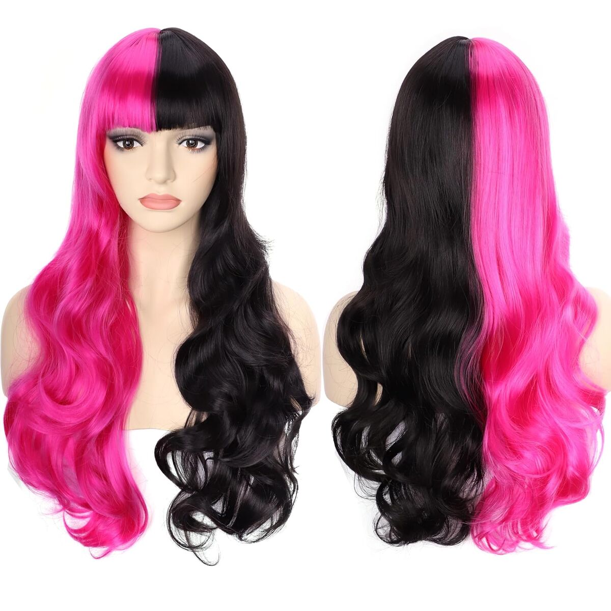 Black Pink Wig