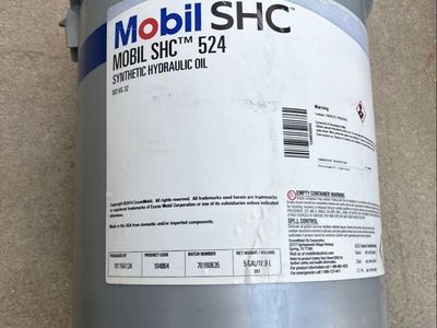 Mobil SHC 524 Synthetic Hydraulic Oil - 5 Gallon Pail