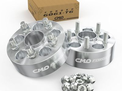 2 Piece 2" Wheel Spacers 15-24 Edge, 21-24 Mustang Mach-E, 22-24 Maverick, Land Rover, Lincoln