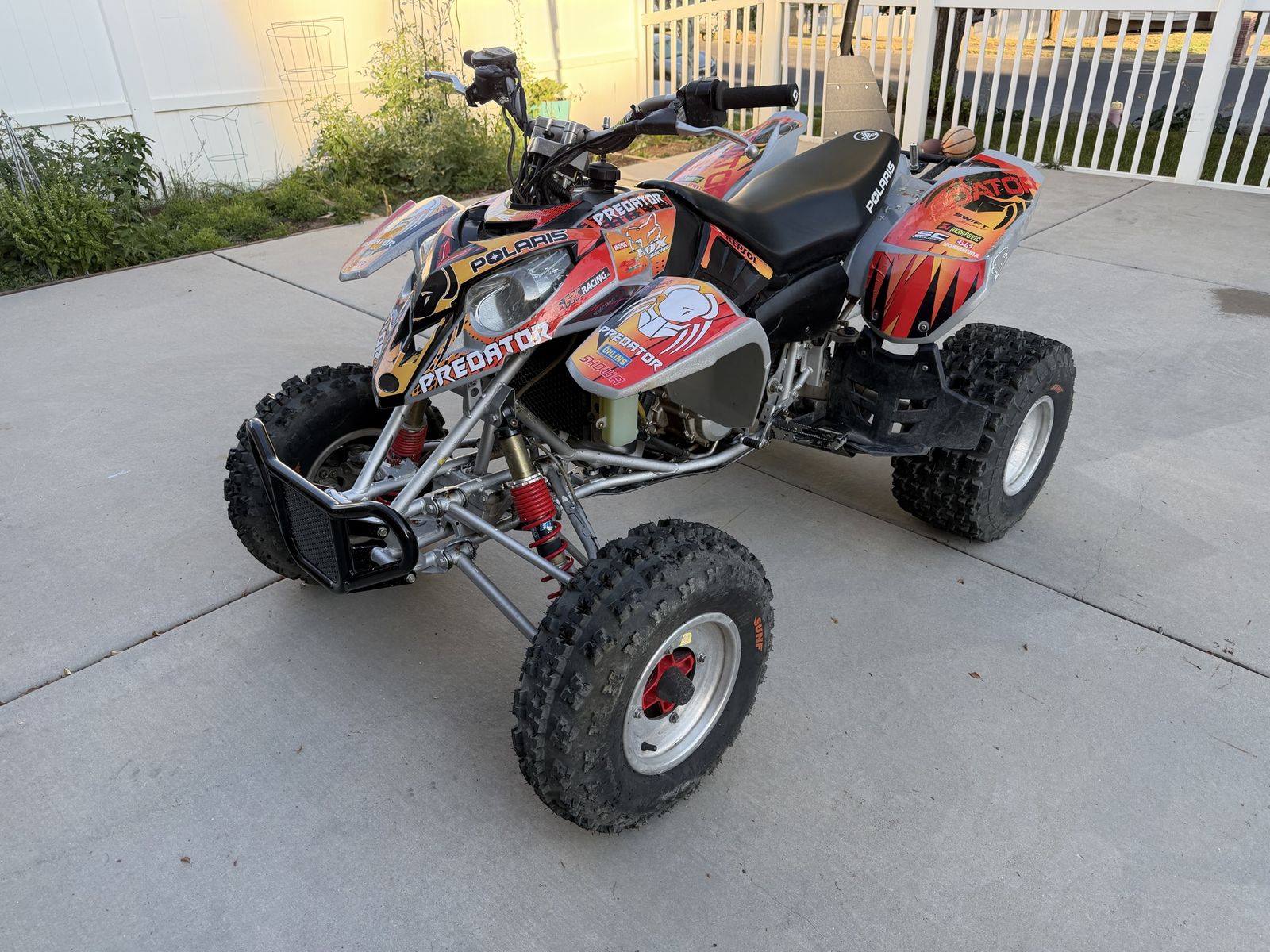 Polaris Predator 500 ATV Quad - Great Condition, Custom Graphics