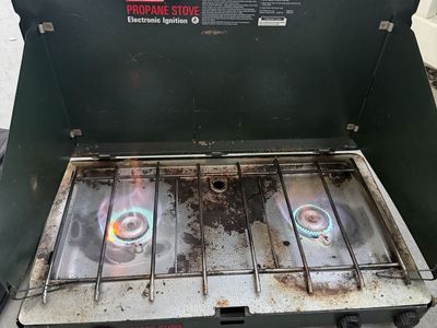 Coleman Propane Stove Electronic Ignition with Carrying Case
