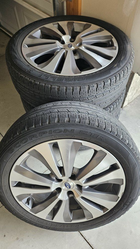OEM Subaru Ascent limited 20'' wheels