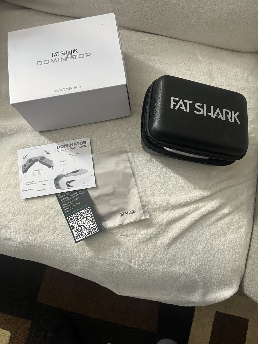 FAT SHARK DOMINATOR HD GOGGLES