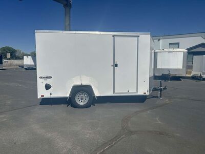 -PRICE JUST REDUCED-(-$300) NEW 2024' 6'x12' LOOK WHITE ELEMENT SE, ADDITIONAL 6IN EXTRA HEIGHT, REAR DOUBLE DOORS TRL#112668