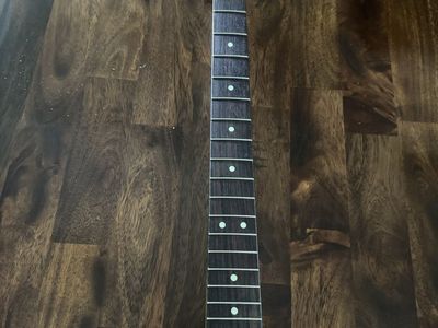 Fender Stratocaster Electric Guitar Neck with Tuning Pegs - Rosewood Fretboard