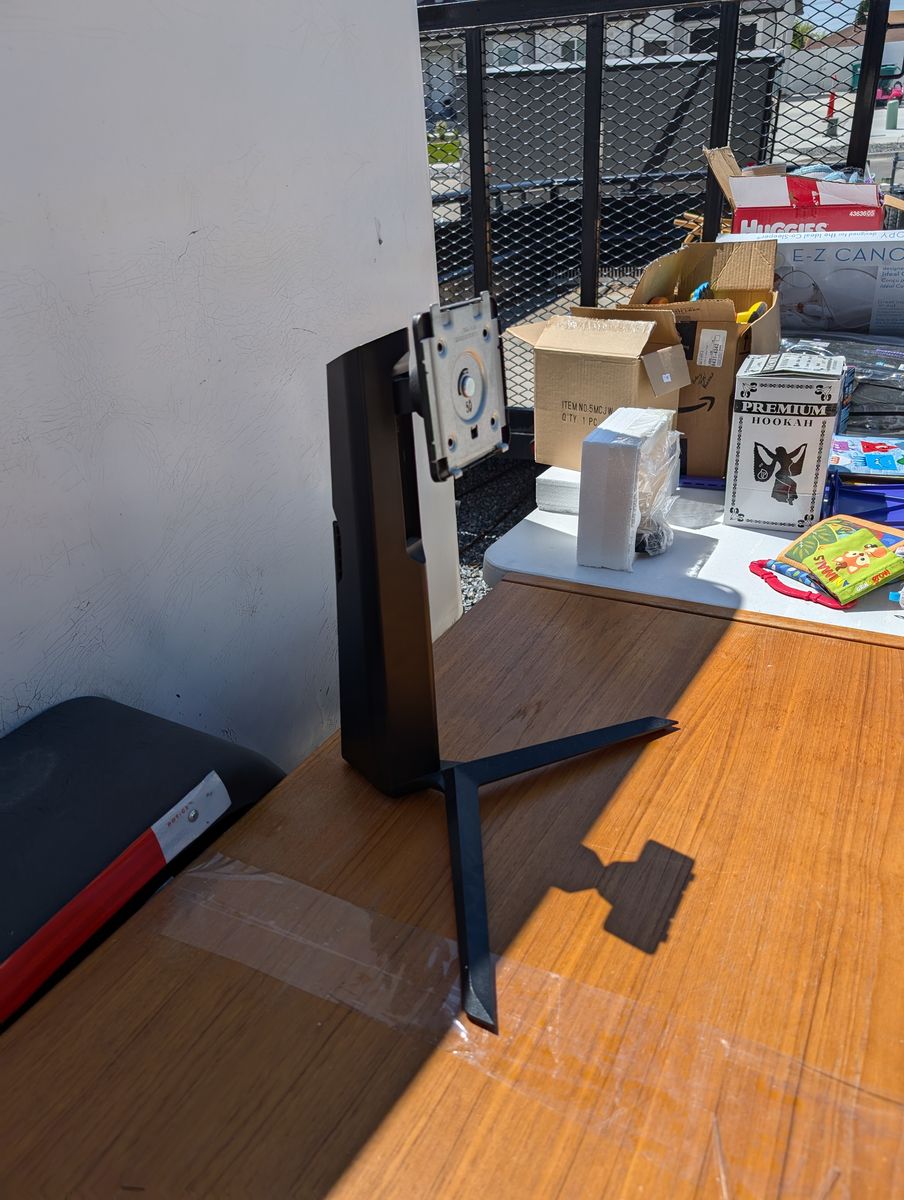 LG UltraGear Monitor Stand - Black, VESA Mount Compatible, Height Adjustable