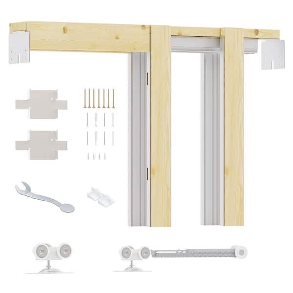 ARK DESIGN Universal Pocket Door Frame Kit 18–36" x 80" – Soft Close