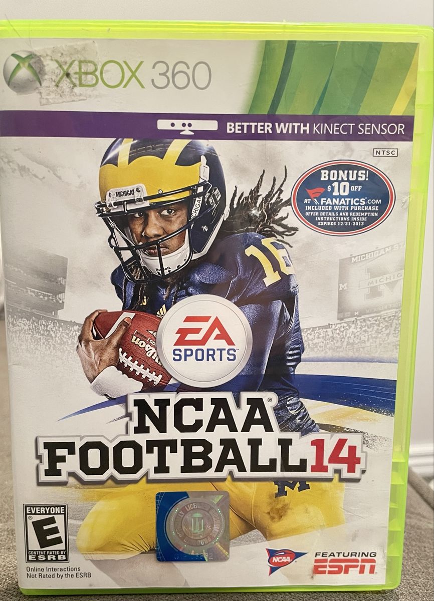 NCAA Football 14 Xbox 360 - Complete in Case (CIB)