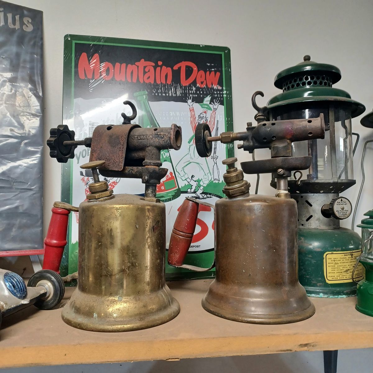 Antique brass blowtorches $20 ea.